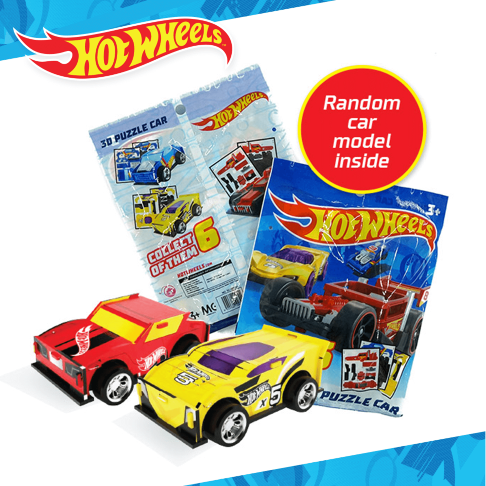 Hot Wheels 3dpuzzle Candy 12pcs ($0.99 per Unit ) [exp:12/27]