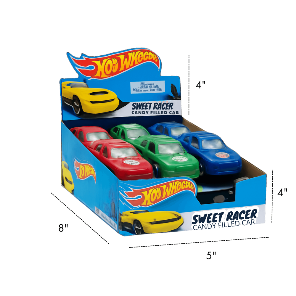 Hot Wheels Sweet Racer 12 g 12pcs ($1.99 per Unit ) [Exp: 07/2027]