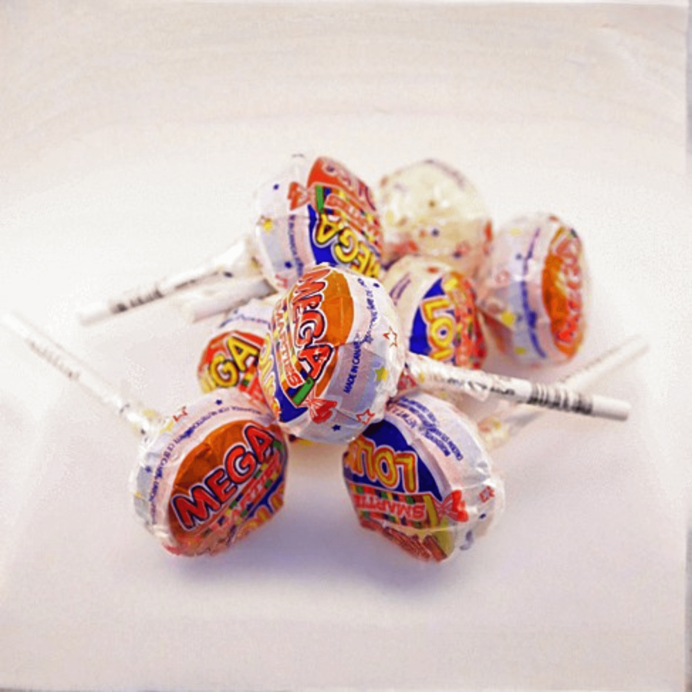 Mega Double Lollies 31 g 24pcs ($0.65 per Unit)