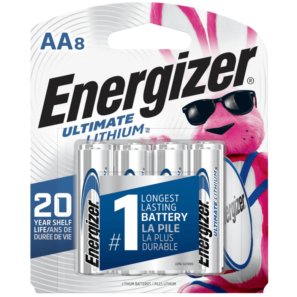 Energizer Ultimate Lithium aa-8 [Exp: 2050]