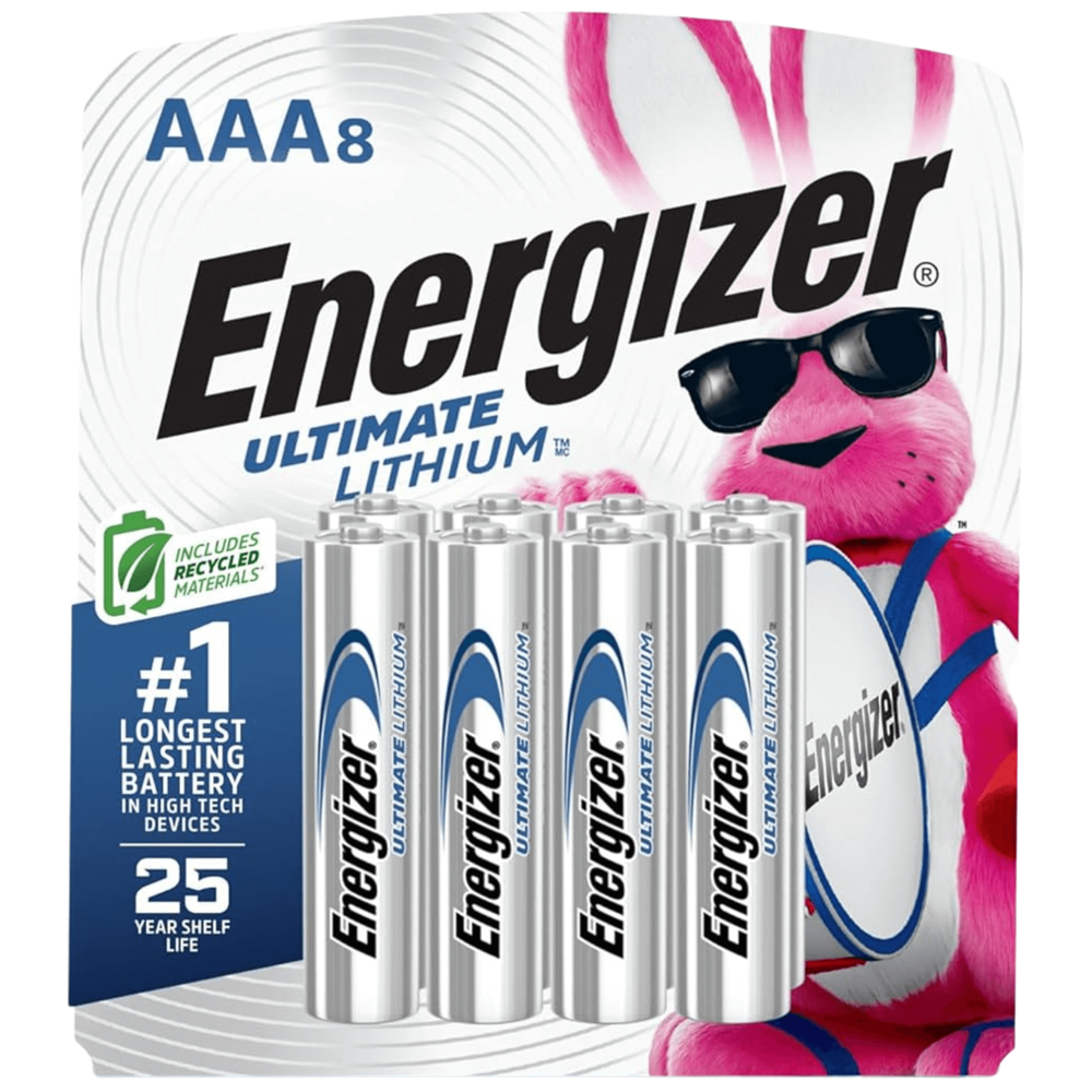 Energizer Ultimate Lithium aaa-8 [Exp: 2050]