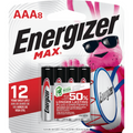 Energizer Max aaa-8 [Exp: 2040]
