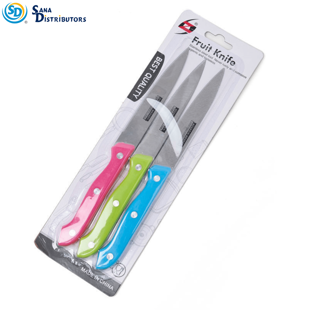 3pcs Knife Set 4.5"