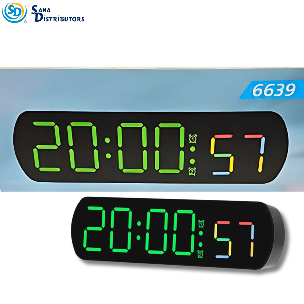 LED Clock with USB Cable #6639