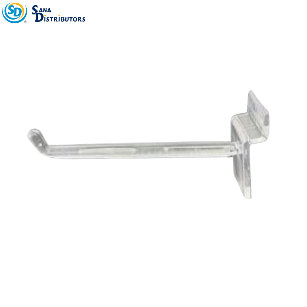 Plastic Slatwall Hook 2"