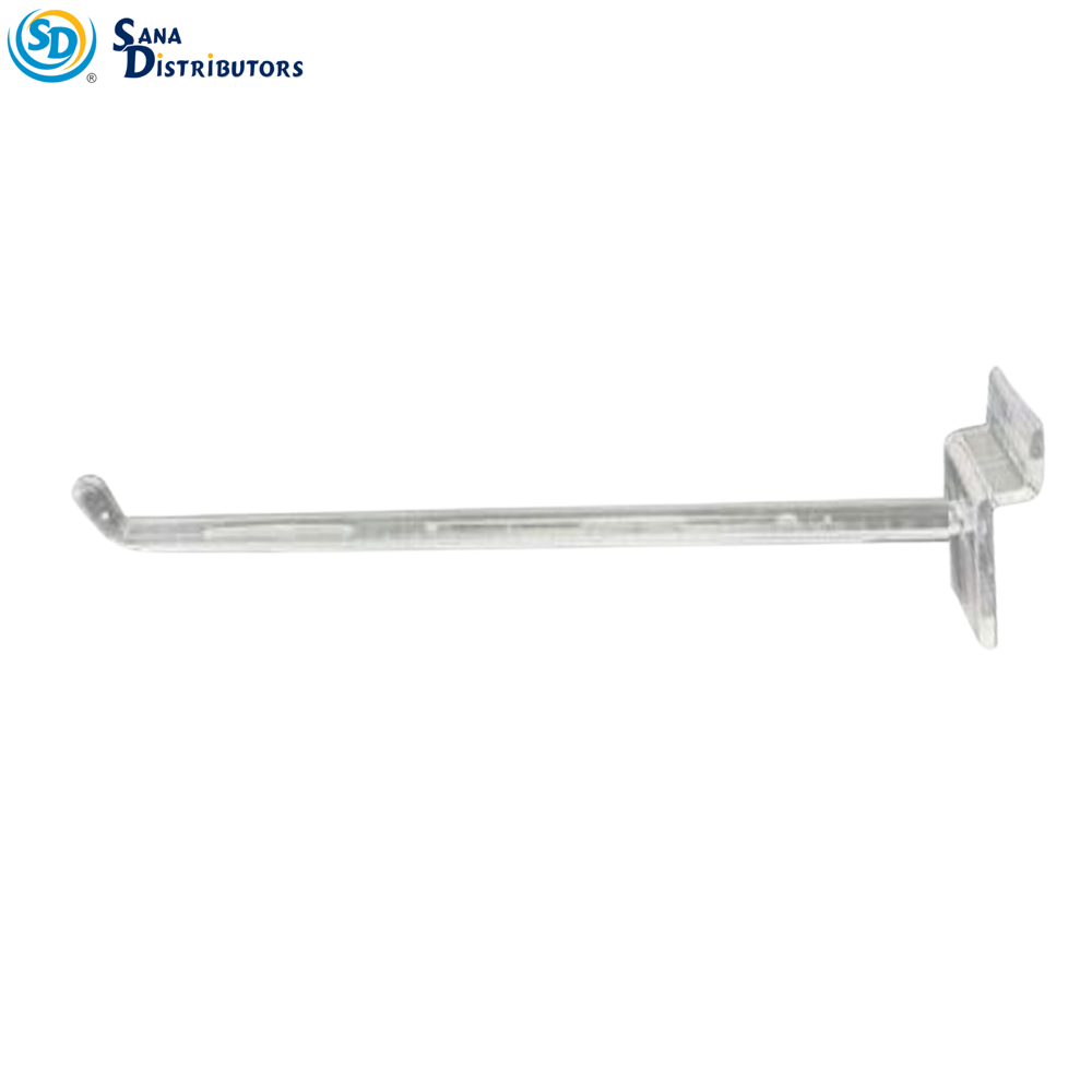 Plastic Slatwall Hook 4"