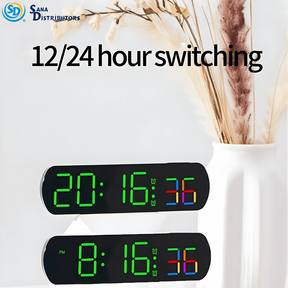 LED Clock with USB Cable #6639