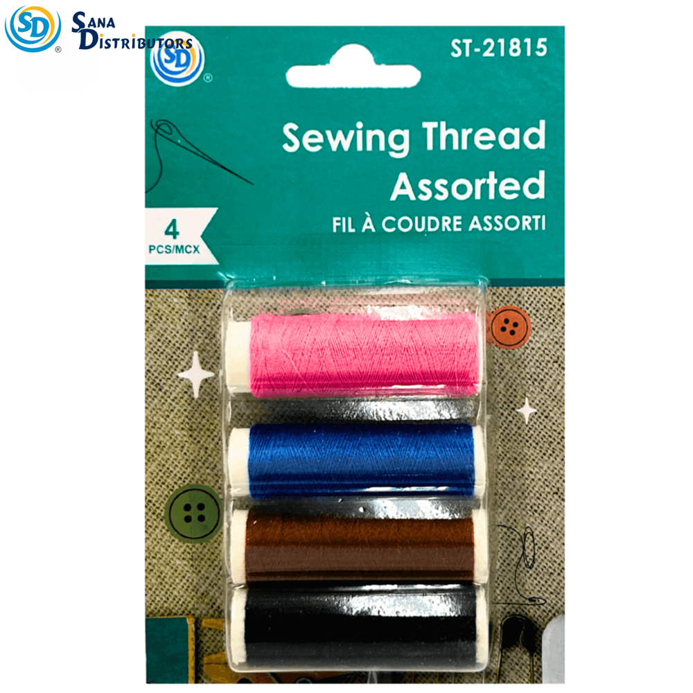 Sd Sewing Thread 4pcs Assort