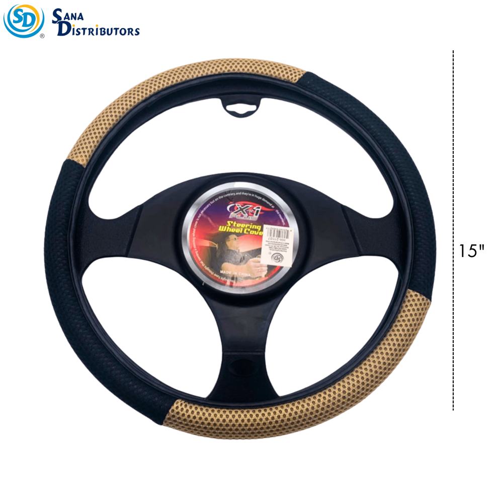 Steering Wheel Cover 15" - Assorted Colours