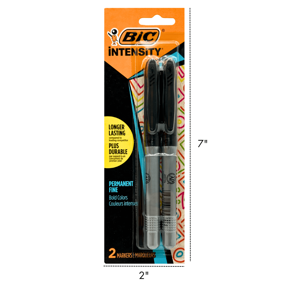 Bic Intensity Fine Point Marker 2pcs