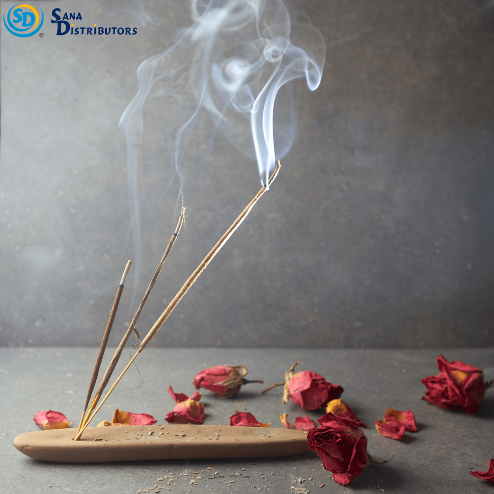 Incense Sticks 3pk 20pcs W/ Holder 13"x9"