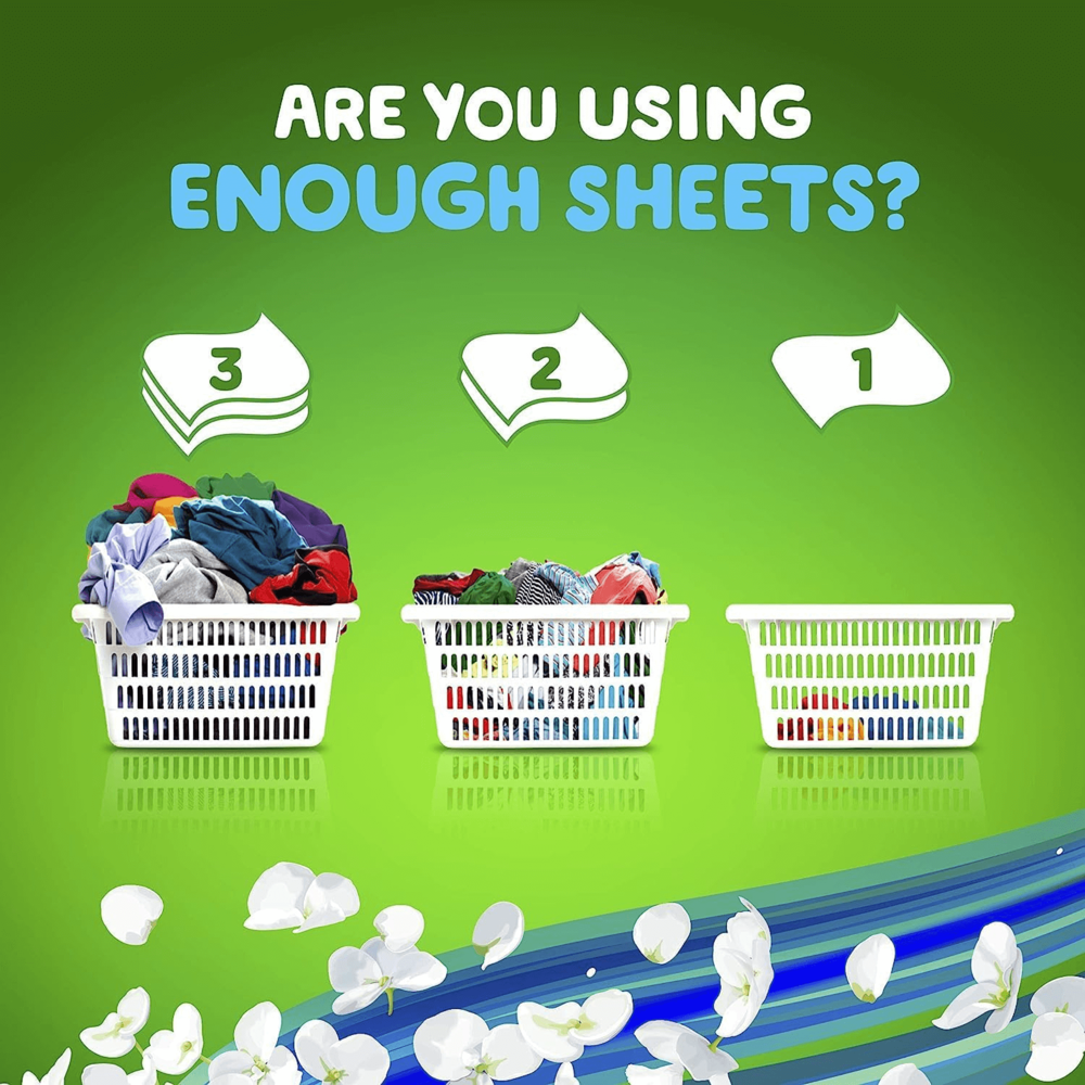 Gain Dryer Sheets Odor Defense 10pcs ($23.88 for 12pcs)