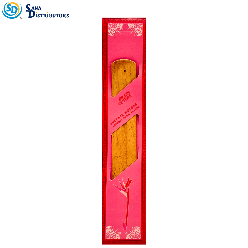 Wooden Incense Holder 11"x3"