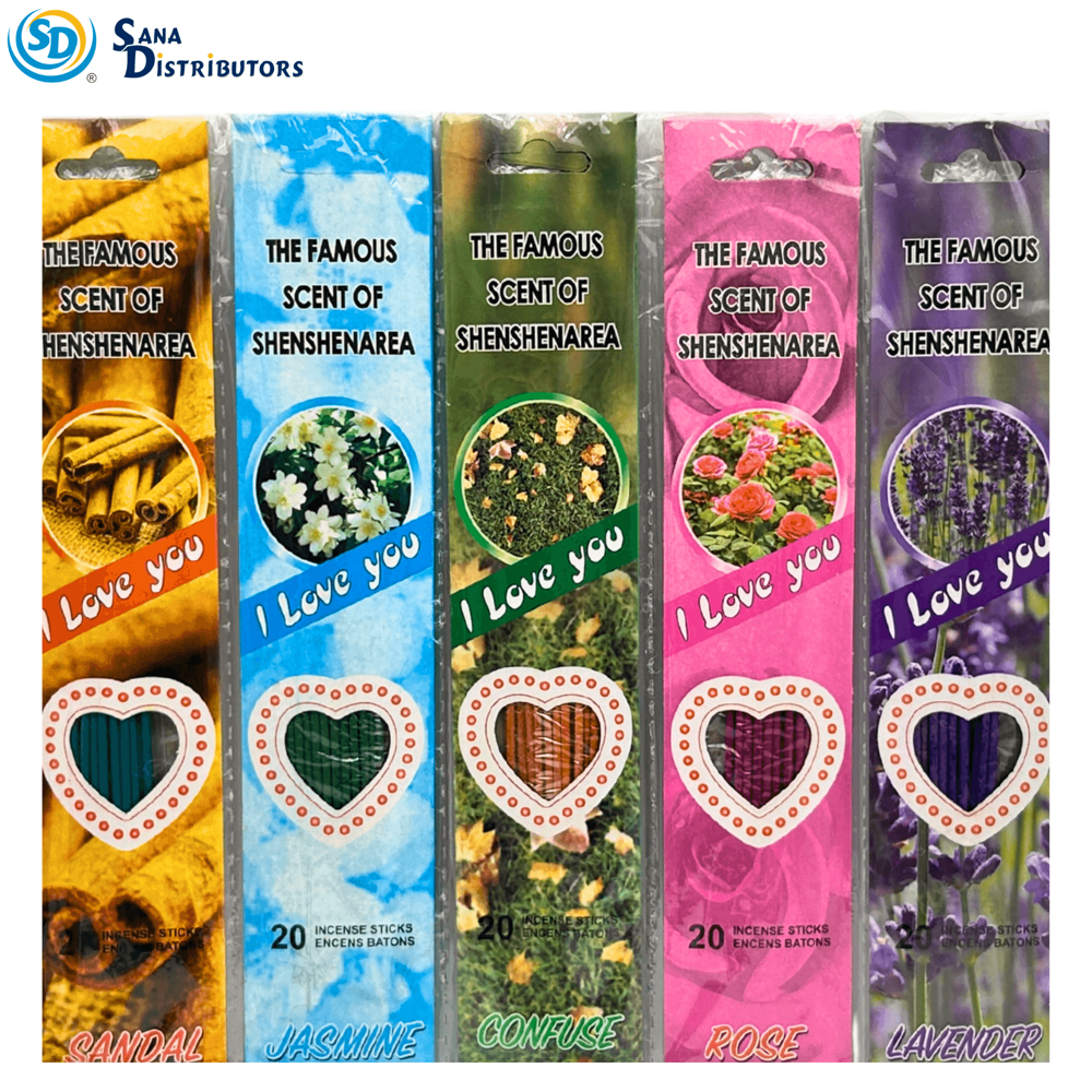 Incense Sticks 5pk 20pcs 12"x11"