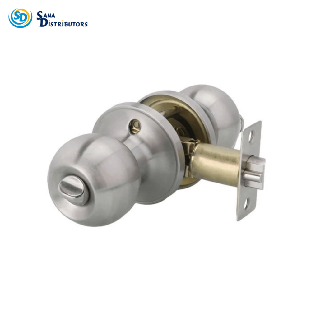 Sd Entrance Lock with Key - Silver