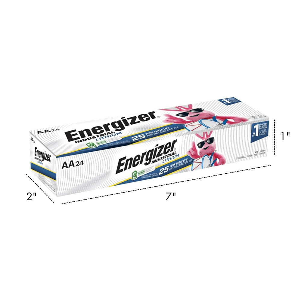 Energizer Industrial Lithium aa-24 [Exp: 2050]