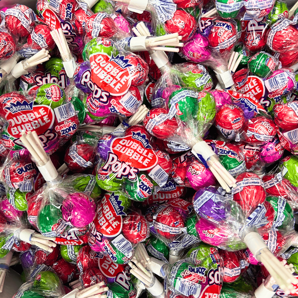 Dubble Bubble Bunch Pop 6pk 150pcs ($1.59 per Unit) [exp:04/21/2027]