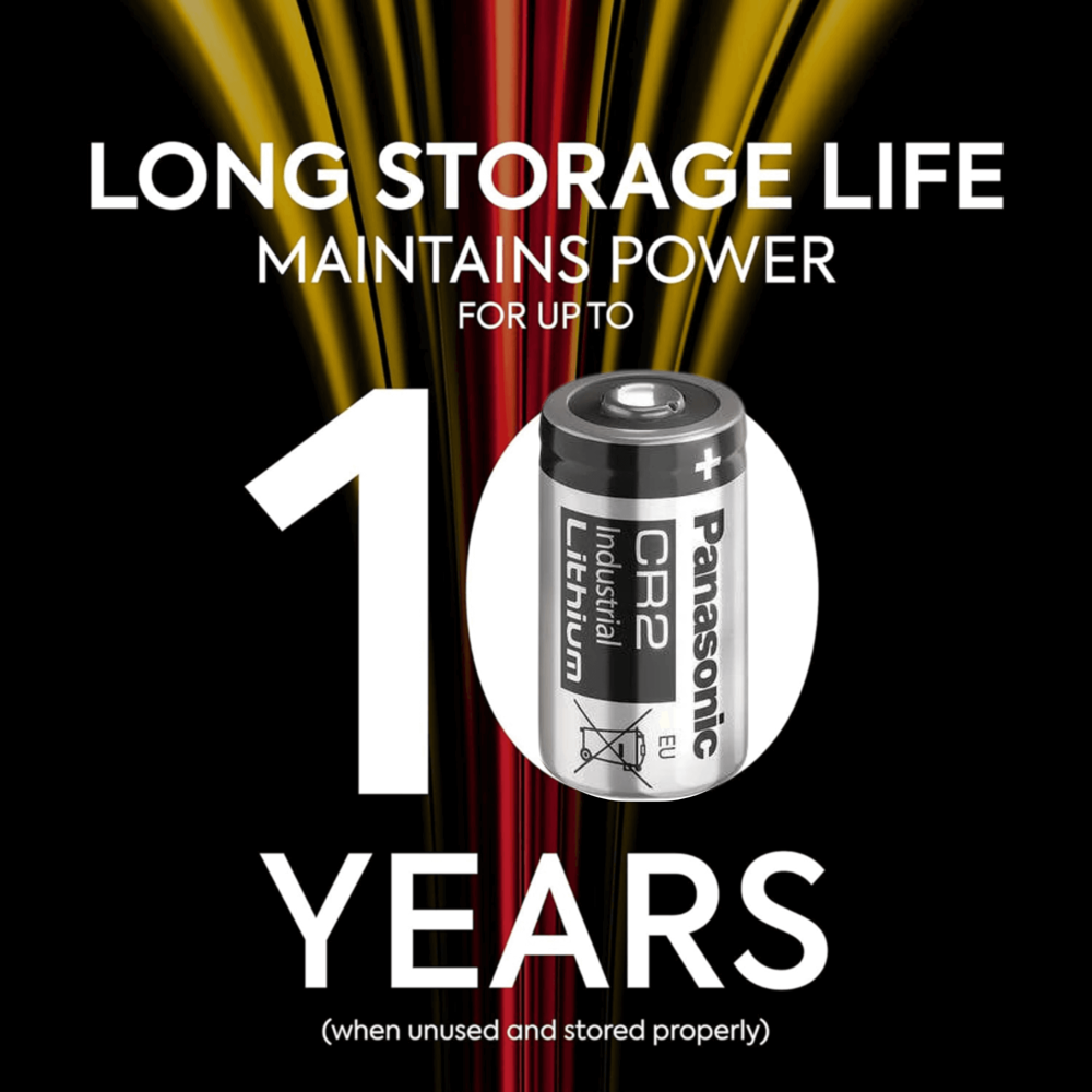 Panasonic cr2 Industrial Lithium Battery 1pc [Exp: 2034]