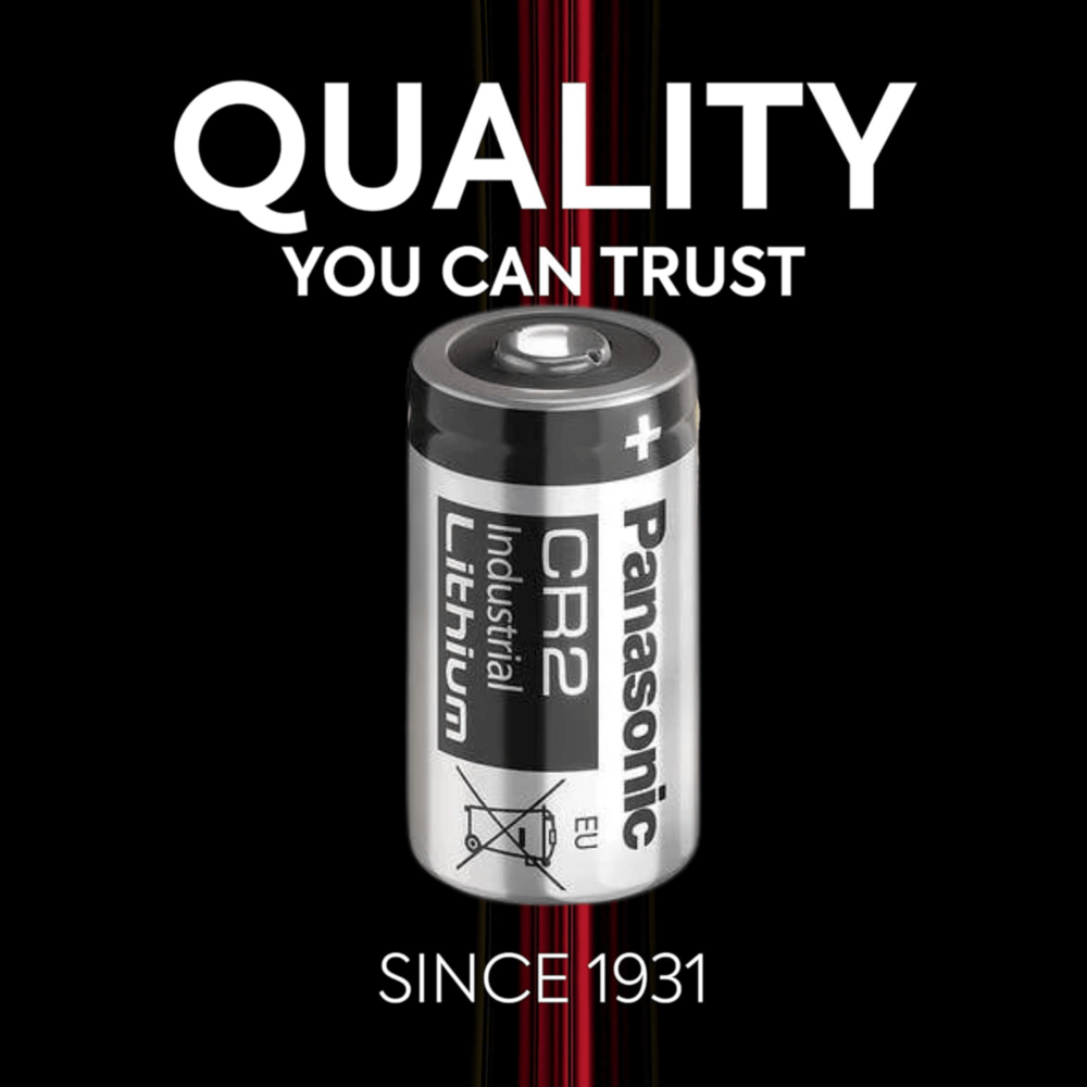 Panasonic cr2 Industrial Lithium Battery 1pc [Exp: 2034]
