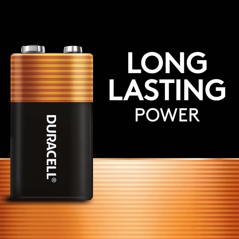Duracell 9v-1 Battery ($39.48 for Case of 12) [Exp: 2029]