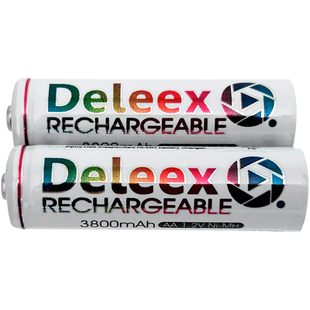 Deleex Rechargeable Battery aa(2) 3800mAh
