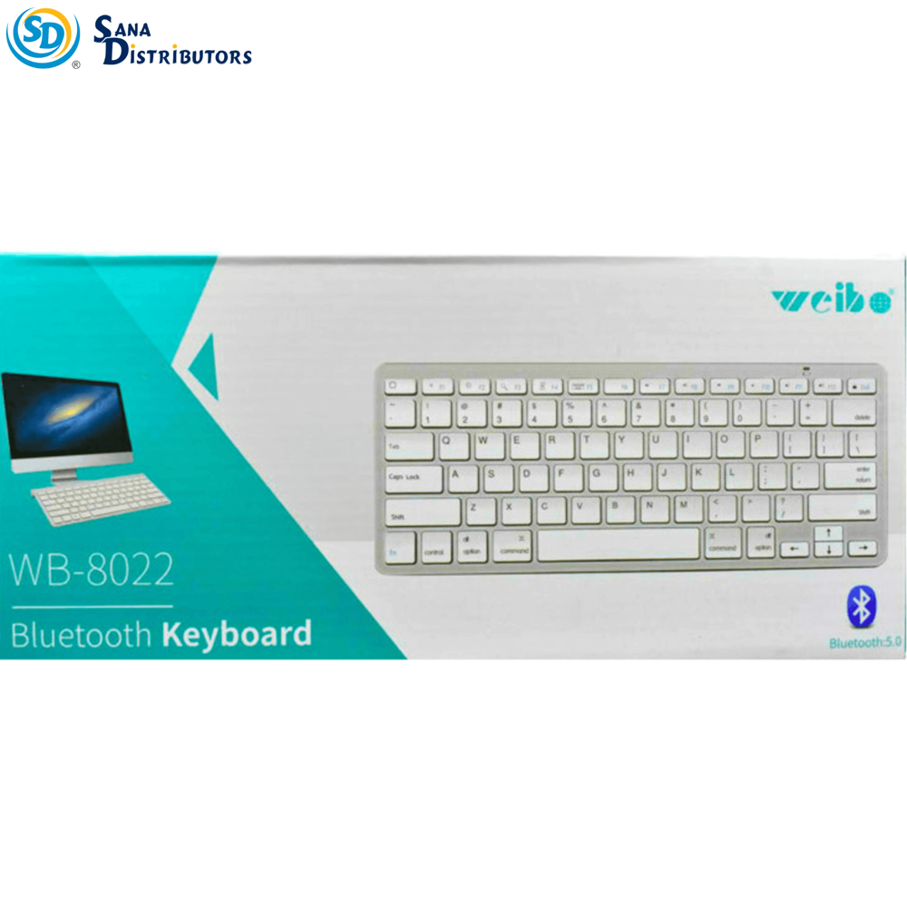 Weibo Wireless Bluetooth Keyboard #wb-8022