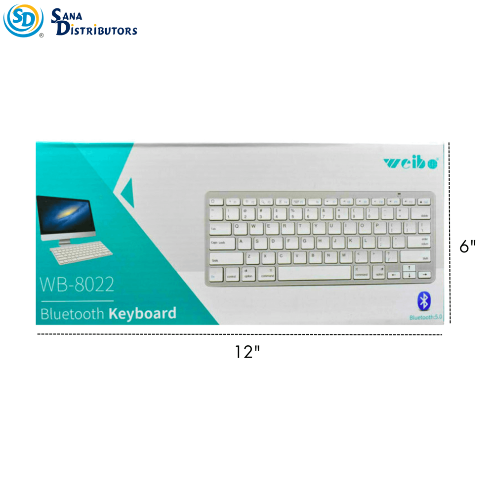 Weibo Wireless Bluetooth Keyboard #wb-8022