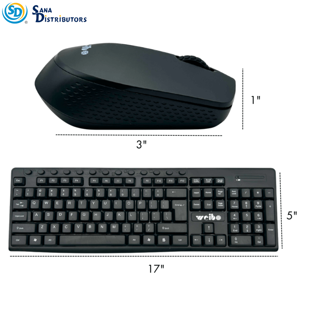 Weibo Wireless Keyboard & Mouse wb-8012