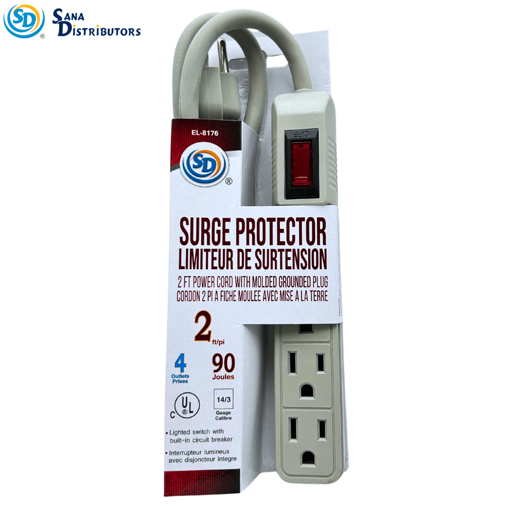 Sd Power Bar 4-outlet 2ft