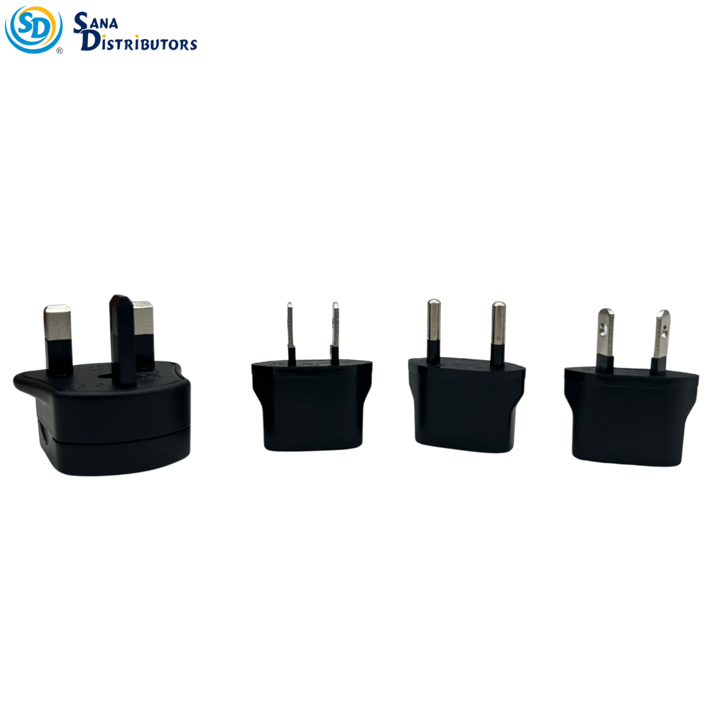 Vital 4 Travel Adapters [Type A,c,g, I]