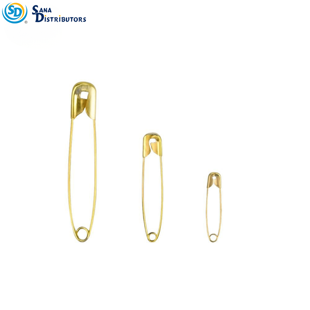 Sd Safety Pins - Gold - Assorted Sizes