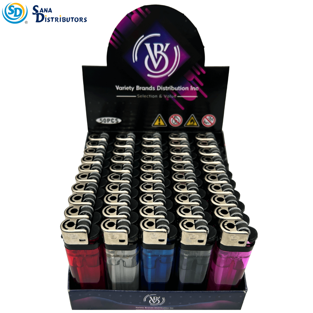 Clear Lighters 50pcs ($0.15 per Unit)