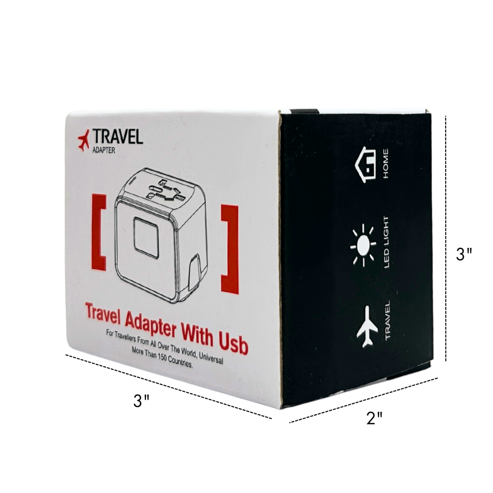 Travel Adapter with USB