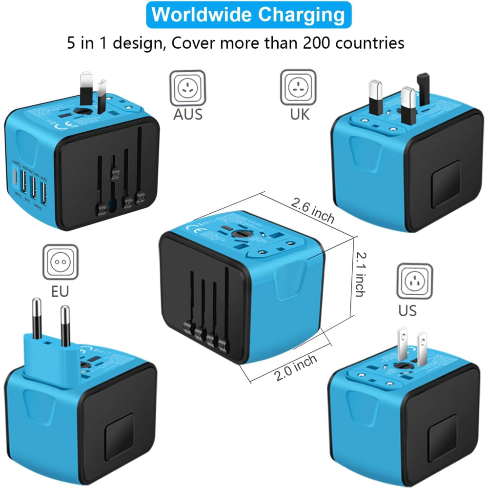 Travel Adapter with USB