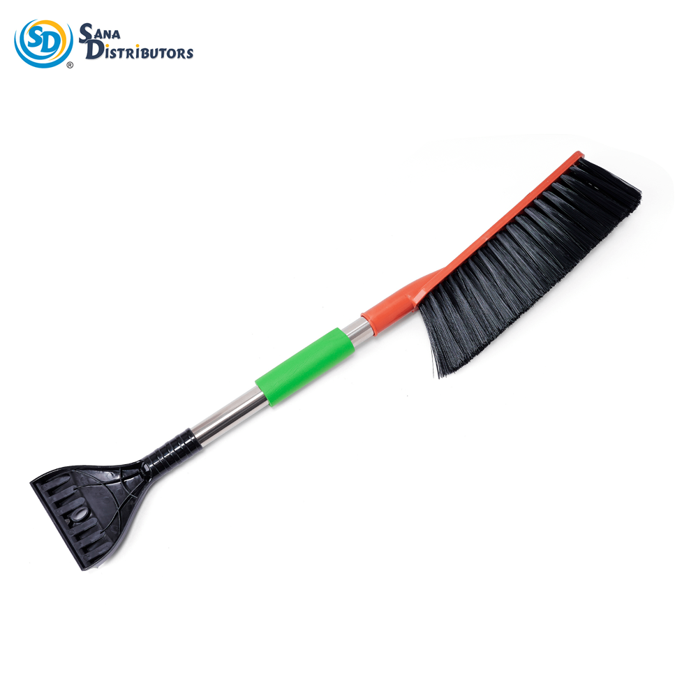Snow Brush W/ Ice Scraper + Detachable Head 20"