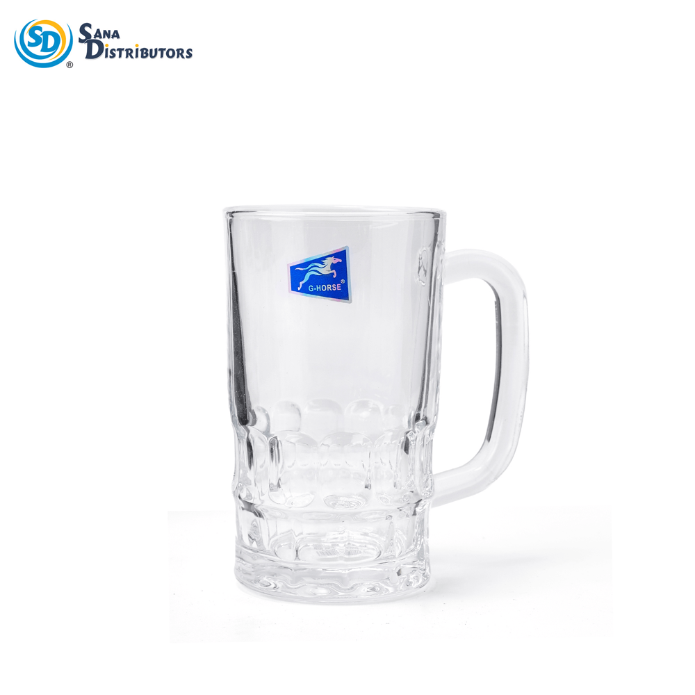Glass Mugs 6pcs 330 mL 6"