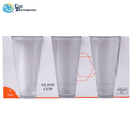 Drinking Glass 3pcs 6"