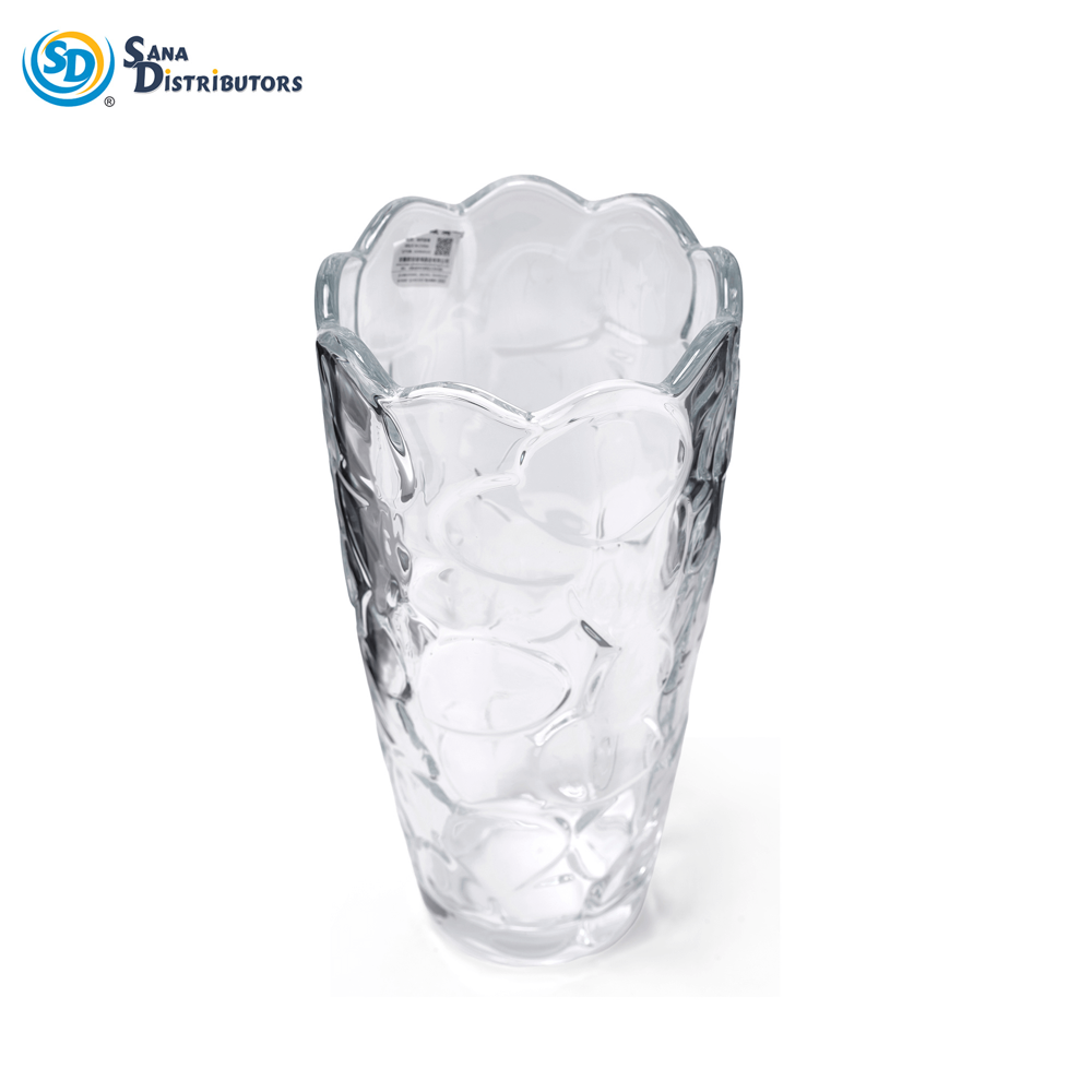 Glass Vase 10" x 3"
