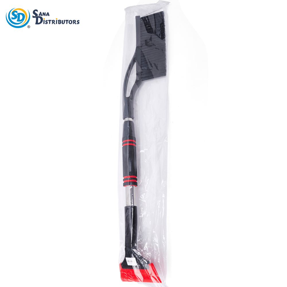 Snow Brush W/ Ice Scraper - Extendable 28"