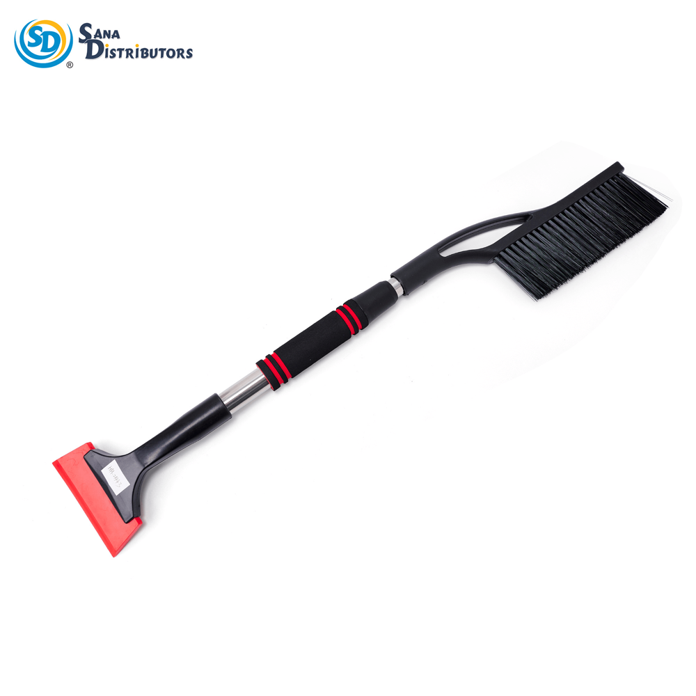 Snow Brush W/ Ice Scraper - Extendable 28"