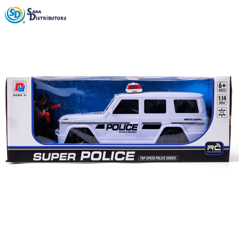 Police G-wagon R/c 6"x5"x14"