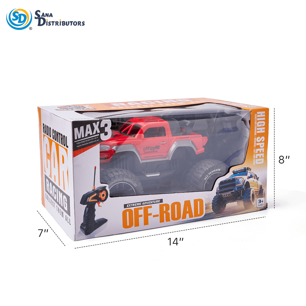 Monster Truck R/c 8"x7"x14"