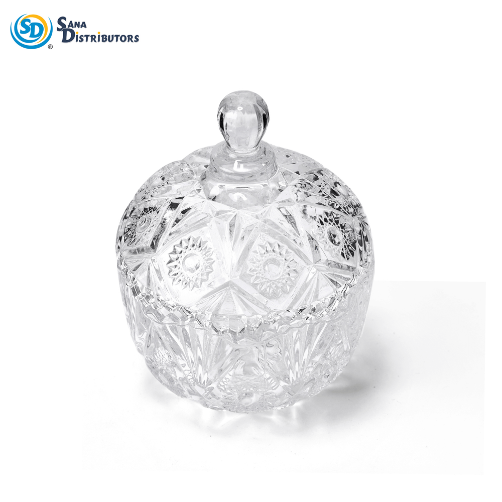 Glass Candy Dish 4.5"x3.5"