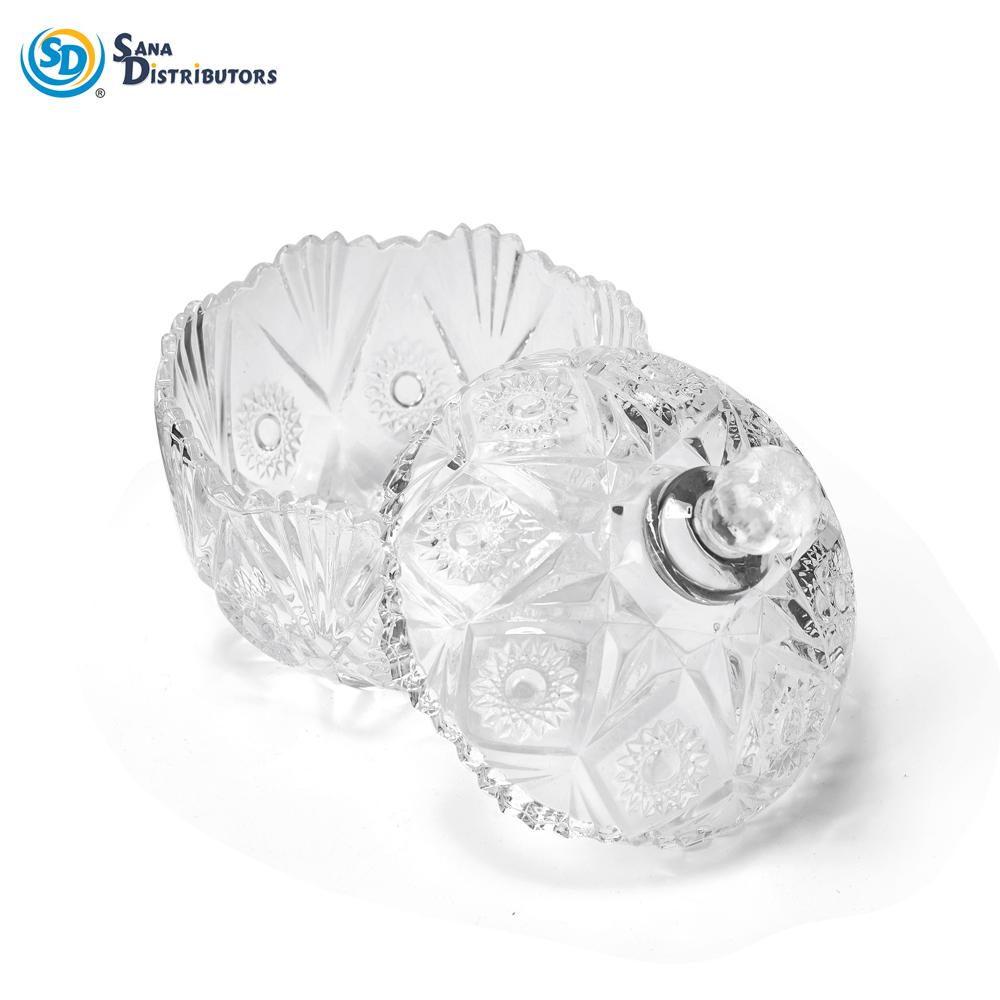 Glass Candy Dish 4.5"x3.5"