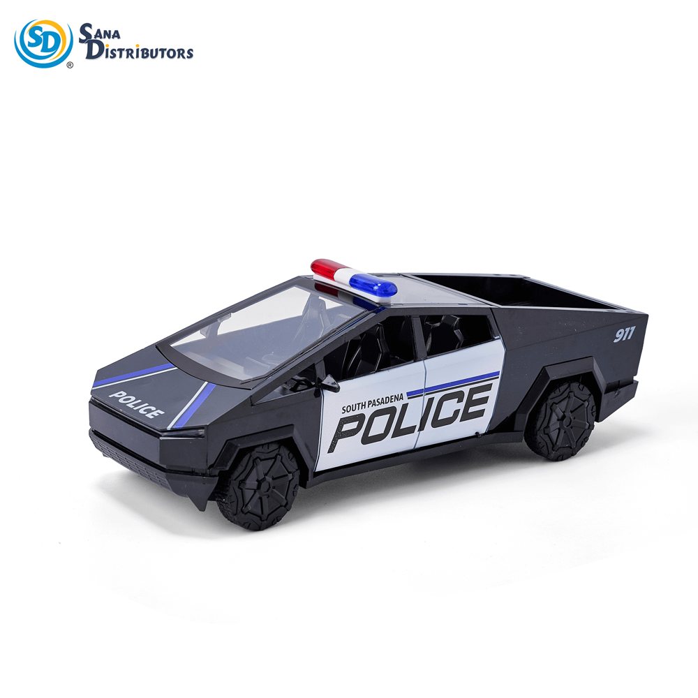 Police Cybertruck R/c 27mhz 4"x4"x12"