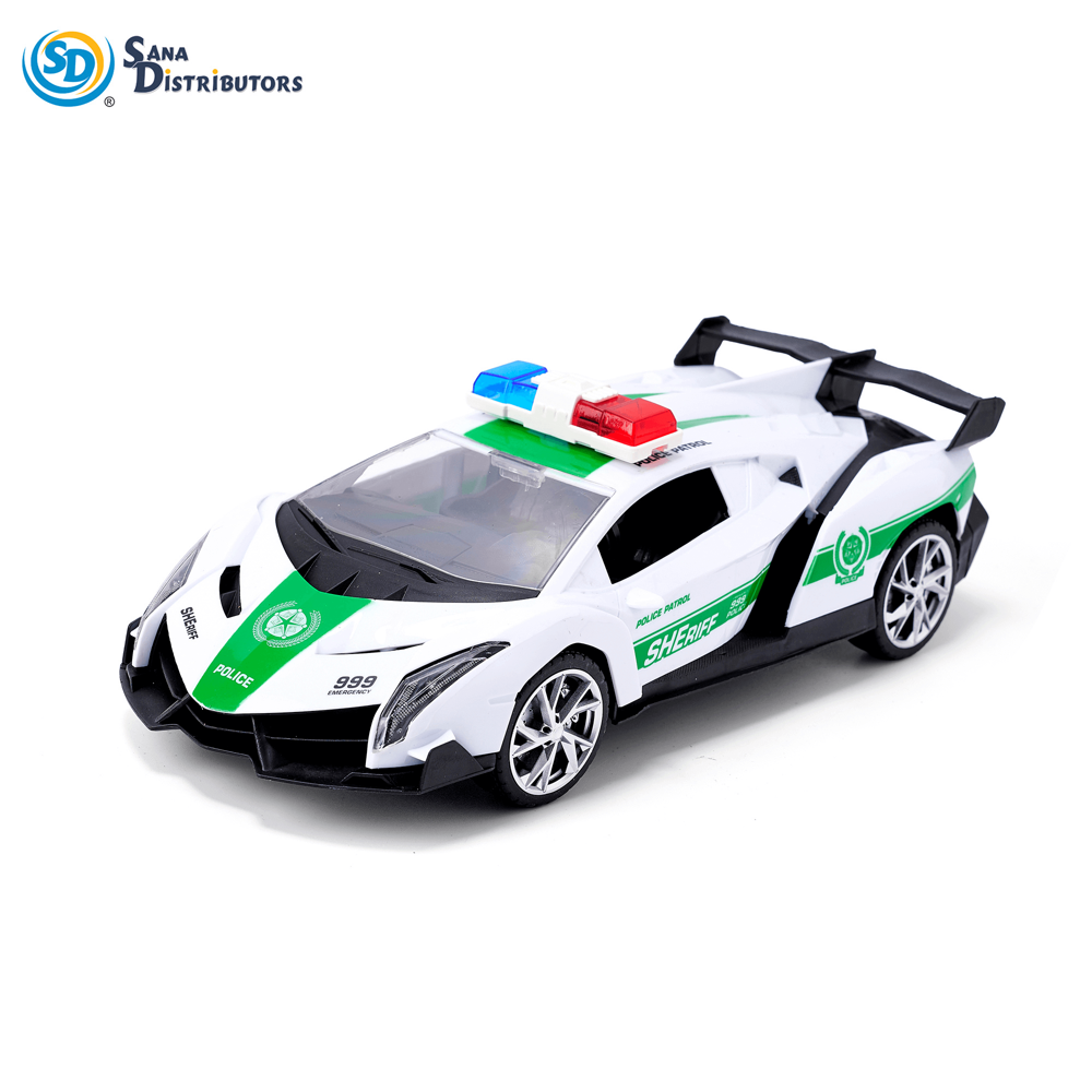 Police R/c Car 27mhz 6"x5"x13"