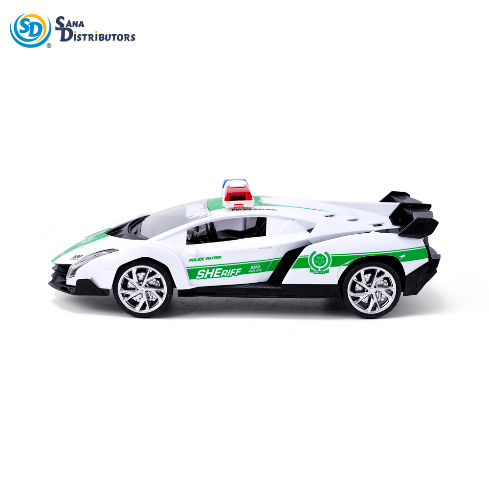 Police R/c Car 27mhz 6"x5"x13"