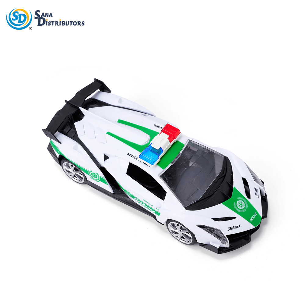 Police R/c Car 27mhz 6"x5"x13"