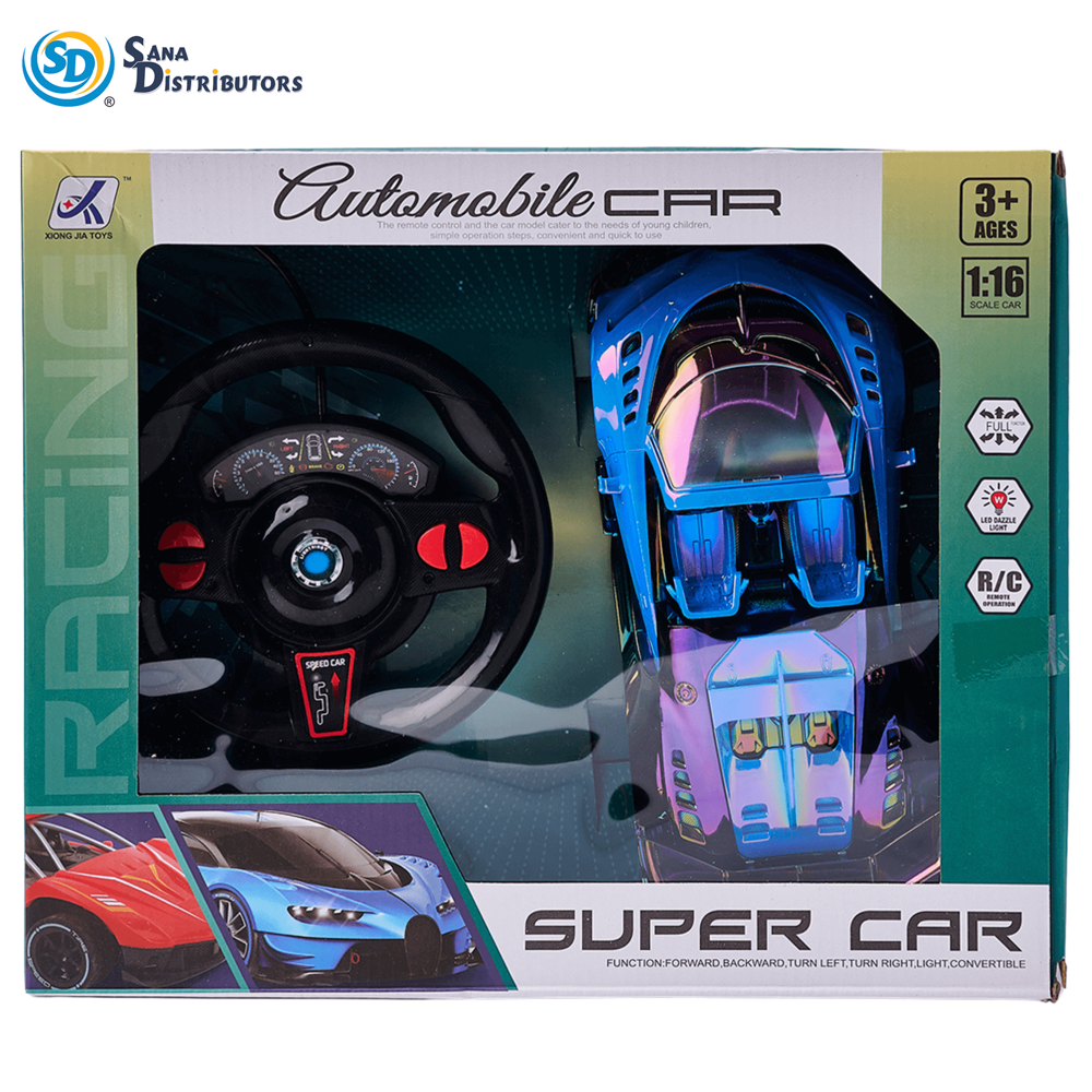 Super Car R/c 1:16 Scale 12"x14"