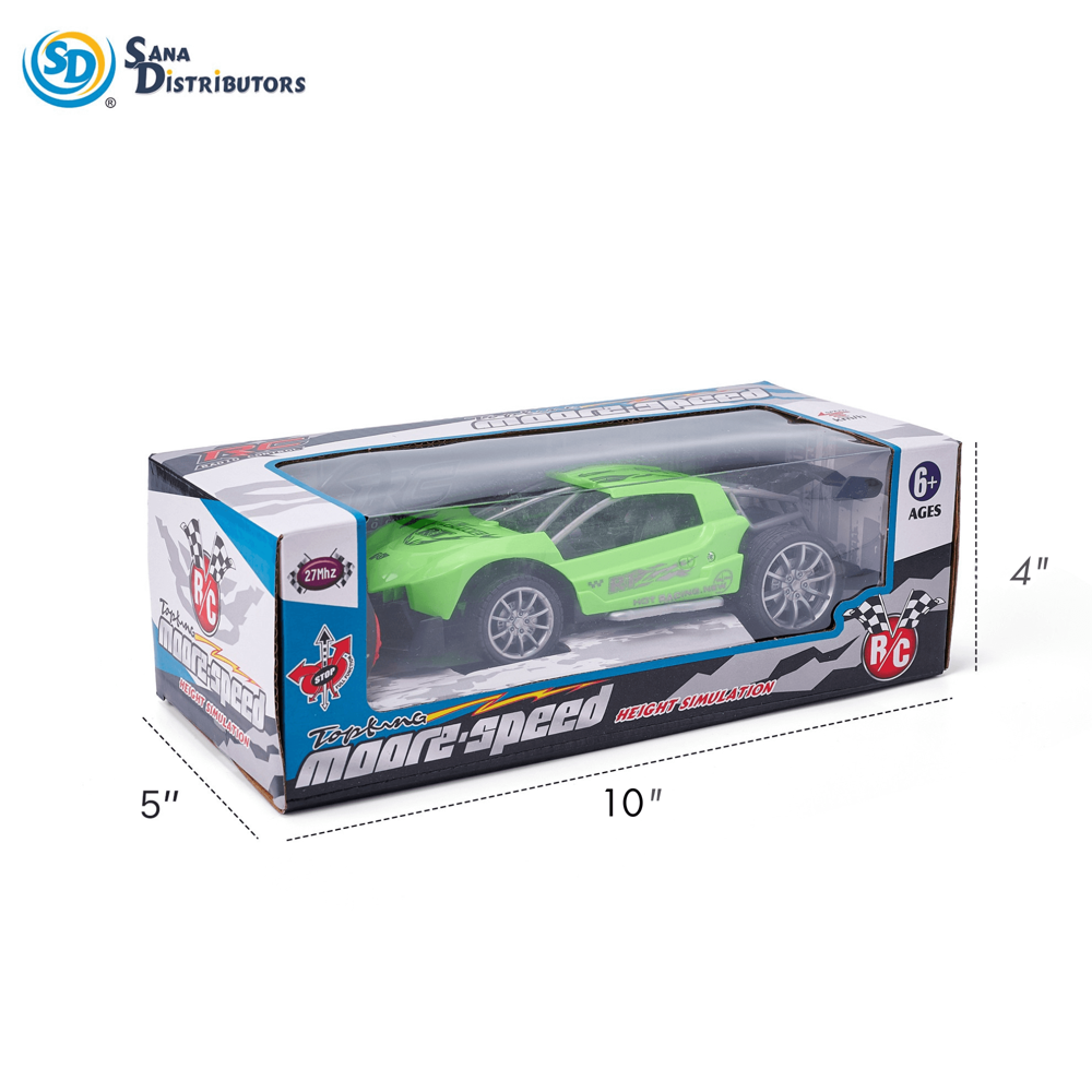 Off-roading Height Simulation R/c Car 27mhz 5"x4"x10"